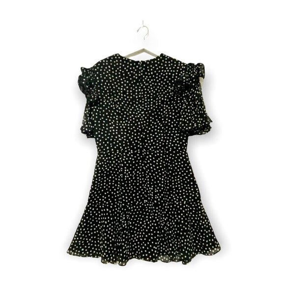 NWT KEEPSAKE THE LABEL Moonshine Dress In Black with Ivory Spots, Size XL‎ - Picture 3 of 13